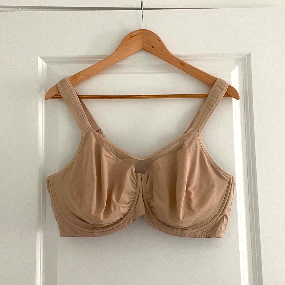 HSIA Unlined Bra HSIA Edith Underwire Nude 44DD